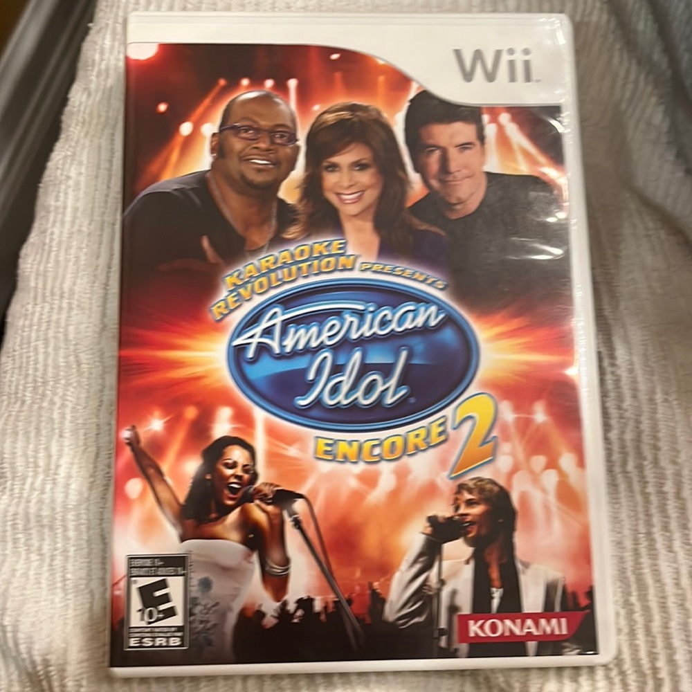 American Idol Encore 2 Karaoke Wii Game